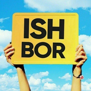 Logotipo do canal de telegrama vodiy_ishchi_bor_kerak_ishbor - ISH BOR