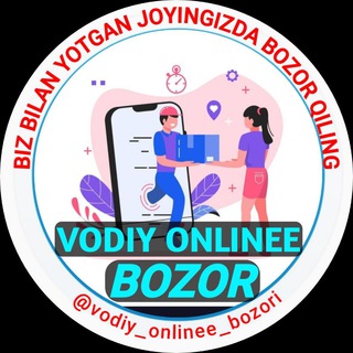 Telegram channel Vodiy ONLINE bozori logo