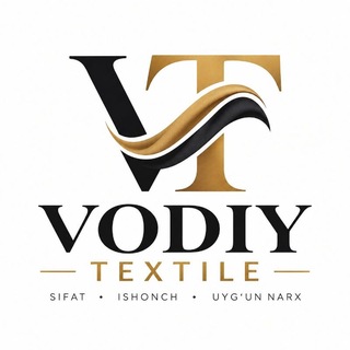 Telegram kanalining logotibi vodiy_textile_group — VODIY TEXTILE | QO‘QON OPTOM
