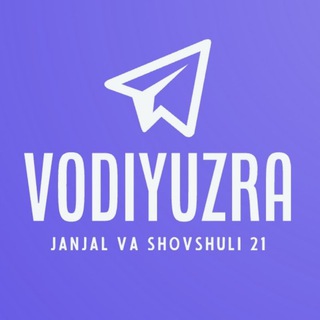 Telegram kanalining logotibi vodiyuzra — VODIY UZRA I расмий канал
