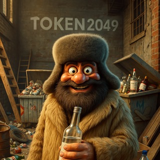 Логотип телеграм канала @vodka_not — 🥃Vodka Coin - приколы, тосты. Пей или холди 🚀