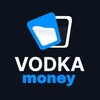 Логотип телеграм канала @vodkamoney — Партнёрская программа Vodka money, официальная партнёрка от казино. Лучший способ для заработка онлайн