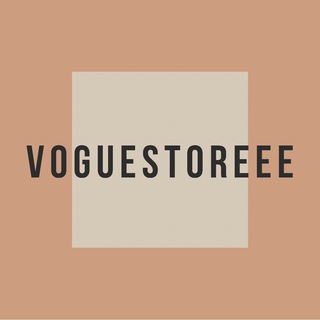 Логотип телеграм -каналу voguestoreee — Vogueestoree