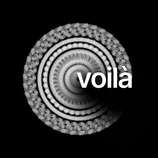 Логотип телеграм канала @voilamag — voilàmag