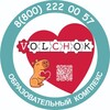 Логотип телеграм канала @volchok_all — Образовательный комплекс для детей Volchok Group