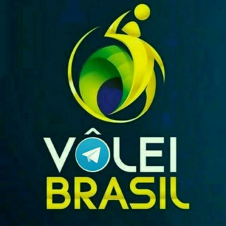 Logotipo do canal de telegrama volei - Vôlei Brasil 🏐