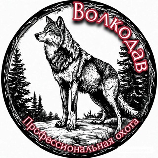 Логотип телеграм канала @volkodav_pro — Волкодав. Профессиональная охота.