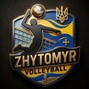 Логотип телеграм -каналу volleyzt — Волейбол Житомир🏐
