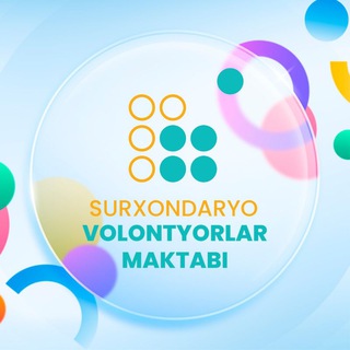 Telegram kanalining logotibi volontyorlar_maktabi_surxondaryo — Surxondaryo volontyorlar maktabi