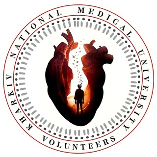 Логотип телеграм -каналу volunteers_khnmu — Волонтерський Корпус