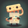 Логотип телеграм канала @voprosneyroset — Нейросеть знает всё 🤖