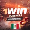 Логотип телеграм канала @vouchers1win_mx — Bonus Codes Gratis En 1win.mx 🇲🇽
