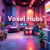 Логотип телеграм канала @voxelhubs — Voxel Hubs