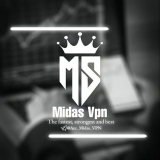 Logo saluran telegram vpn_midas — MS 《 Midas VPN 》