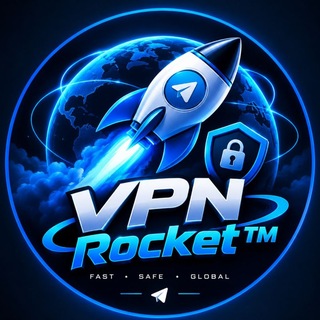 Telegram channel VPN Rocket™ logo