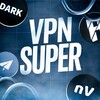 Логотип телеграм канала @vpn_supertm — VPN Super ™