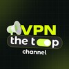 Логотип телеграм канала @vpn_thetop — VPN the TOP