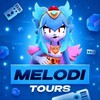 Telegram channel Melodi tournaments logo