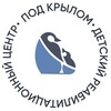 Логотип телеграм канала @vpodkrylom — Детский центр "Под крылом"
