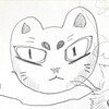 Логотип телеграм канала @vrode_art — вроде как художница