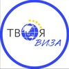 Логотип телеграм канала @vseyouvisakhv — Визовый центр Твоя Виза