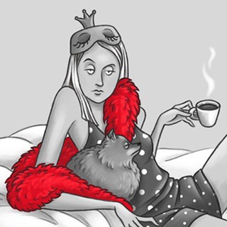 Логотип телеграм канала @vsya_is_sebya — Простая аристократка