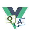 Logo of telegram channel vuefaq — Vue-FAQ