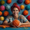 Логотип телеграм канала @vyazanieprostoru — Вязание просто! 🧶| Схемы, идеи, описания.
