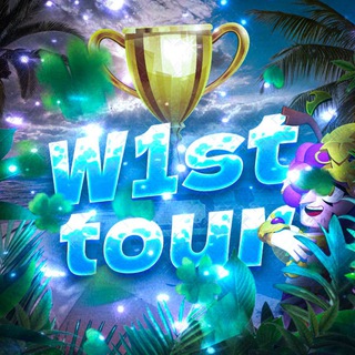 Логотип телеграм канала @w1st_tour — W1st | Tournament