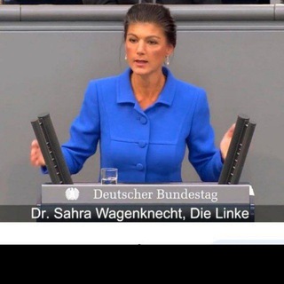 Логотип телеграм канала @wagenknecht_na_russkom — Сара Вагенкнехт на русском.