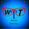 Logotipo do canal de telegrama wahidtechnical786 - Wahid Technical