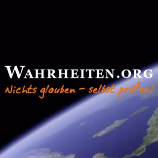 Logo of telegram channel wahrheitenorg — Wahrheiten.org
