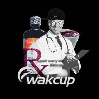 Логотип телеграм канала @wak_doublecup — WAKCUP DA YOUNG SIPPAZ