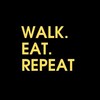 Логотип телеграм канала @walkeatrepeat — WALK.EAT.REPEAT