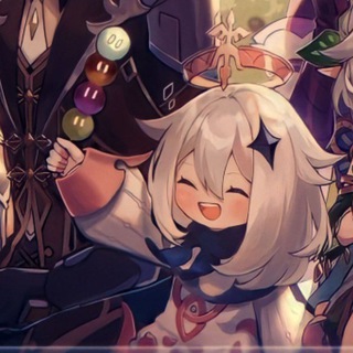 Логотип телеграм канала @wallpapers_genshin — ~стикеры и обои по геншину~