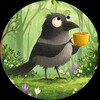 Логотип телеграм канала @wanderingcrow — странствующая ворона