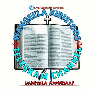 Logo saluran telegram wangeela_kiristoos — WANGEELA KIRISTOOS