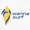 Логотип телеграм канала @wannasurfcommunity — WannaSurf🏄‍♀️