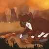 Логотип телеграм канала @warriorkitten — 🍂🍁🐈 Коты-Воители🐈🍁🍂