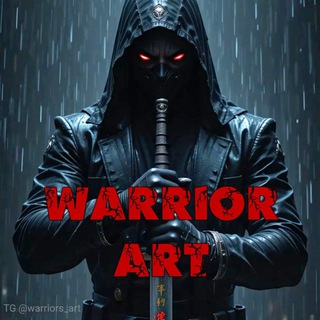 Telegram channel Warrior art logo