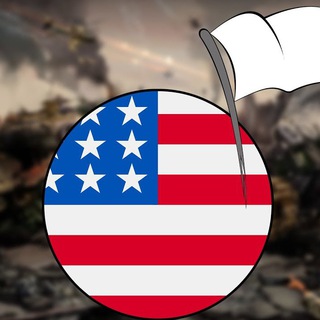 Логотип телеграм -каналу warwithusa — Война с США