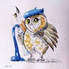 Логотип телеграм канала @watercolor_pb60 — Индантреновый Синий