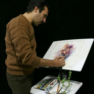 لوگوی کانال تلگرام watercolorbyakbarakbari — Watercolor by Akbar Akbari