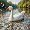Логотип телеграм канала @watergoose — Как с гуся вода.doc