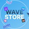 Логотип телеграм канала @wavestoregg — WaveStore - магазин цифровых товаров