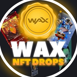 Логотип телеграм канала @waxdrop — WAX NFT DROPS