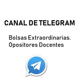 Logotipo del canal de telegramas waztiar2sj4ufw0d - Bolsas Extraordinarias Docentes