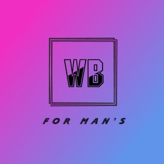 Logo saluran telegram wb_for_man — STYLIST FOR MAN