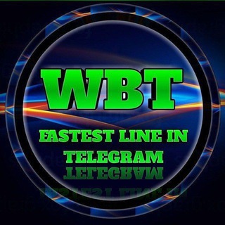 Logo of telegram channel wbtline1_wbt_line — WBT LINE
