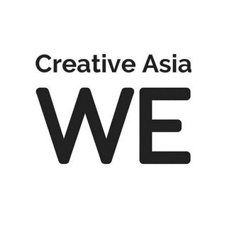 Логотип телеграм канала @we_project — Creative Asia